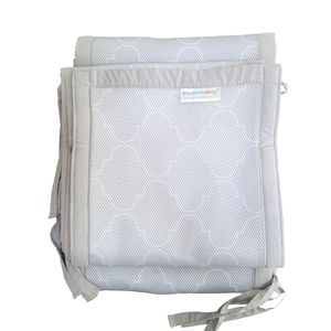 Breathable Baby Classic Gray Mesh Crib Liner
